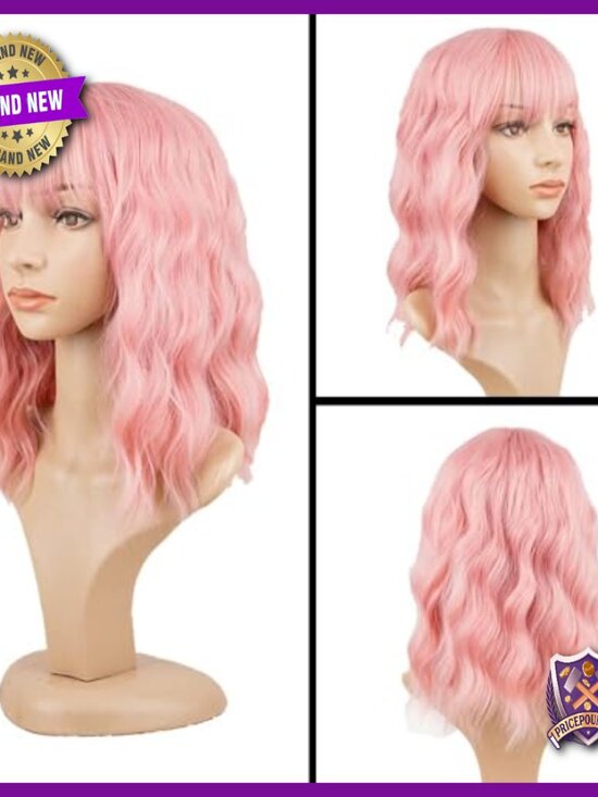 Short Bob Human Hair Wig, Heat Resistant, Tangle-Free for Cosplay & Daily Use main image 7